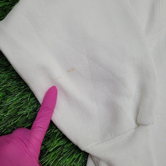 Vintage United-Airlines Sweatshirt Womens M/L 19x23 White - Picture 5 of 11